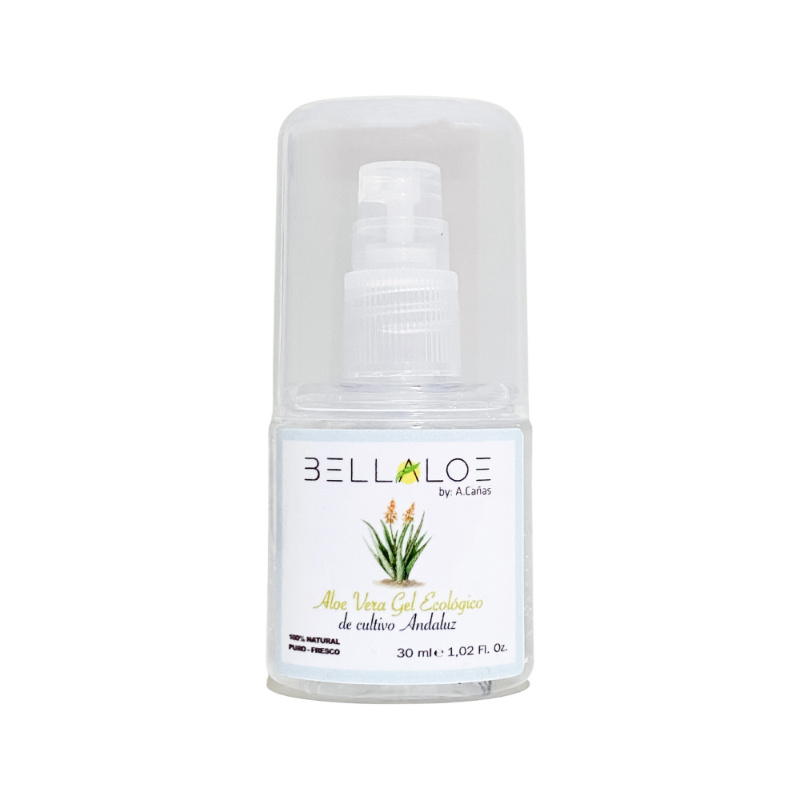 Aloe Vera Gel de Cultivo Andaluz - Versión Travel Size - Botella Pet 30 ml