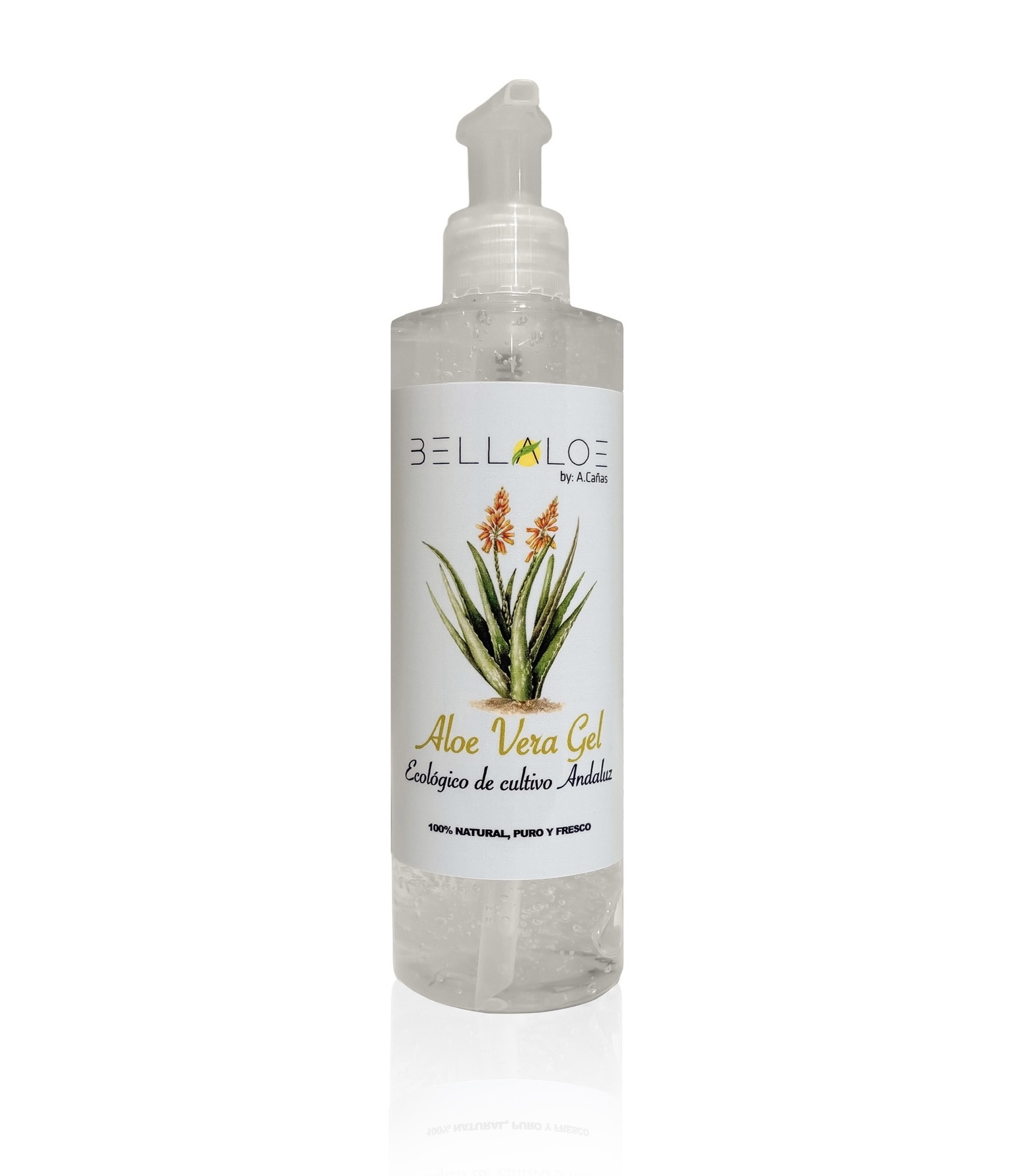 Aloe Vera Gel de Cultivo Andaluz - Botella Pet 250 ml