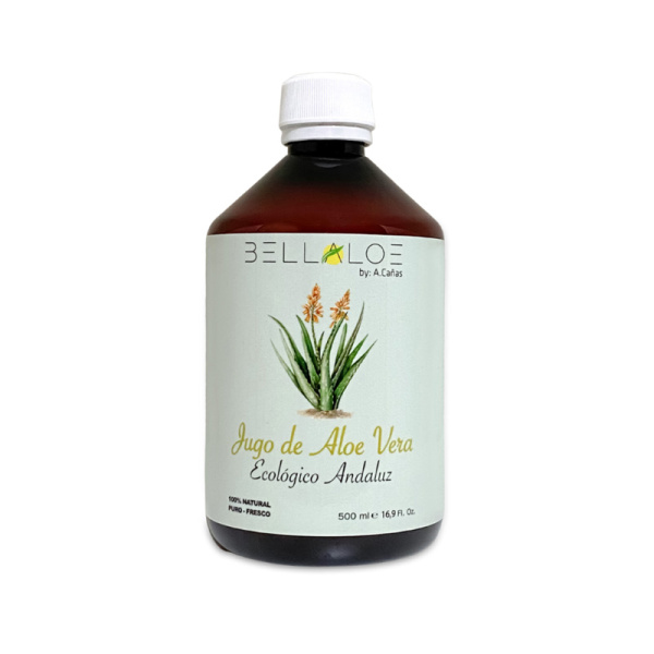 Jugo de Aloe Vera - Botella de 500 ml 100% Natural