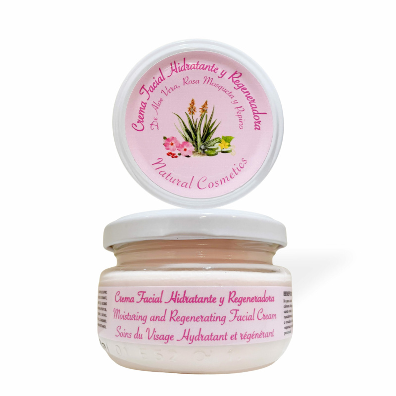 Crema Facial Hidratante y Regeneradora 100 ml