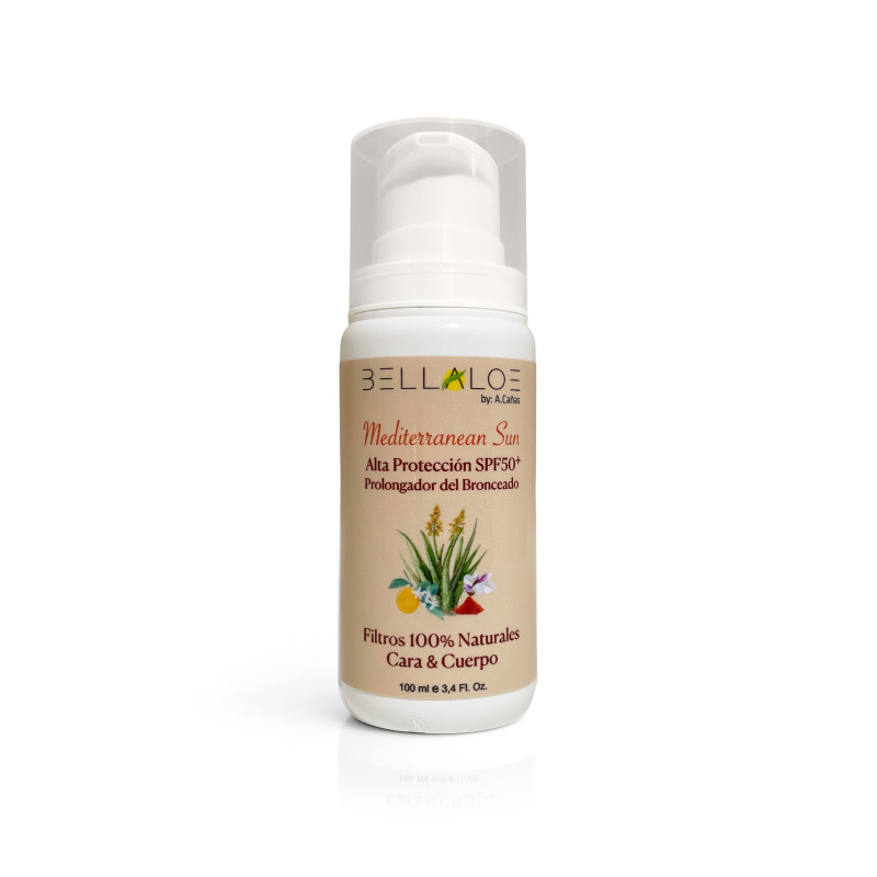Crema Solar SPF50 Plus Mediterranean Sun - Airless 100ml